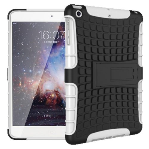 Heavy Duty Anti Skid Bracket Hybrid PC TPU Case For iPad Mini 1/2/3 7