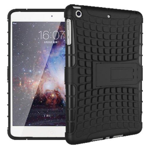 Heavy Duty Anti Skid Bracket Hybrid PC TPU Case For iPad Mini 1/2/3 2