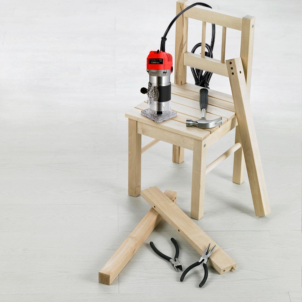 800W Woodworking Electric Trimming Machine Engraving 