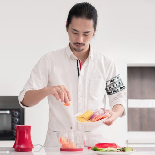 XIAOMI Ocooker CD-CH01/CD-CH02 Small Electric Meat Grinder 1.2/2.0L 250W Vegetable Fruit Blender 4