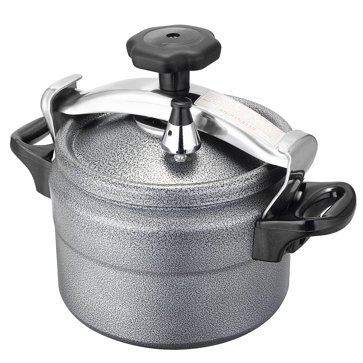 Slkima 3L Portable Aluminium Pressure Rice Cooker Stovetop Cooking Pot for  Outdoor Camping