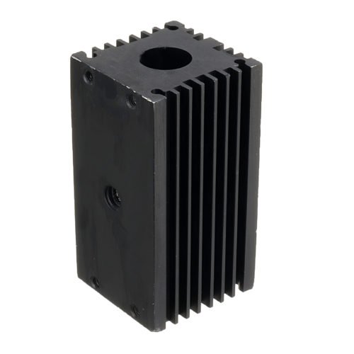 62x32x32mm 12mm Aluminum Heat Sink Groove Fixed Radiator Seat for 12mm Laser Diode Module 6