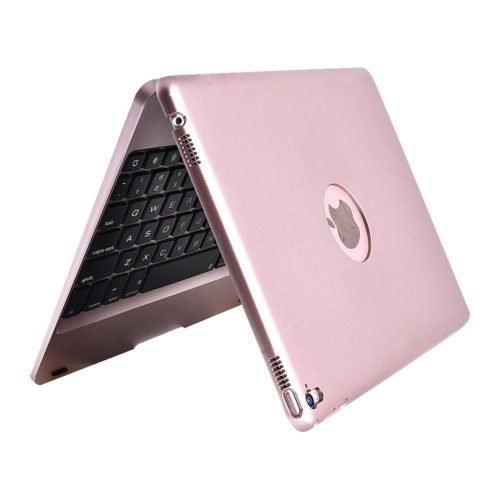 bluetooth Wireless Keyboard Foldable Stand Case For iPad 9.7 Inch 2018/iPad 9.7 Inch 2017/iPad Air/iPad Air 2/iPad Pro 9.7 Inch 1