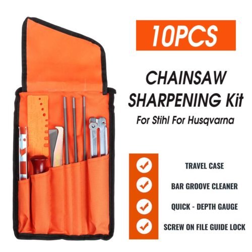 Chainsaw Sharpening Kit | File Filing Kit Files | Tool Chain Sharpener 1