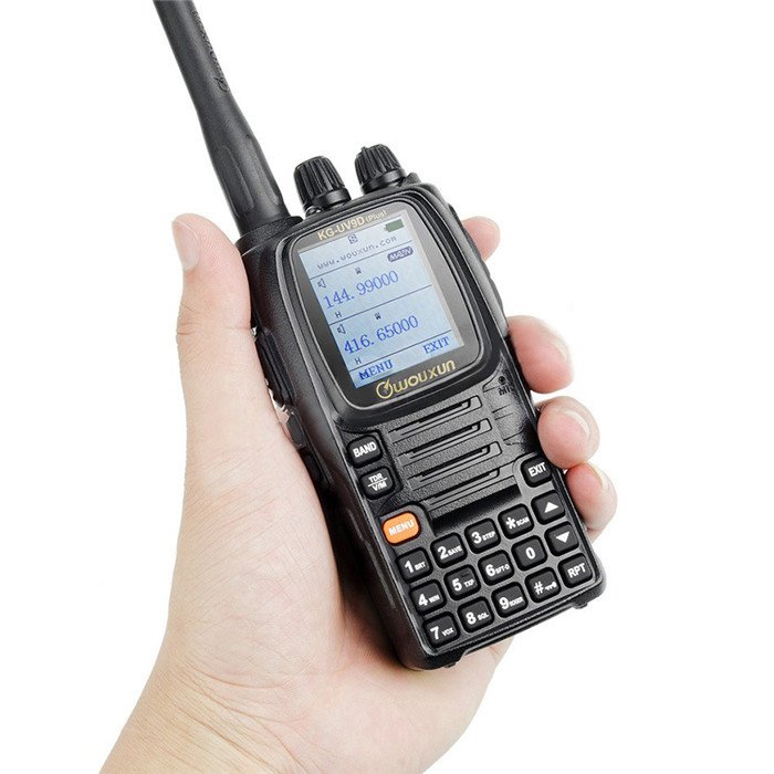 Wouxun KG-UV9D Plus Dual Band Transmission Cross Band Repeater Air Band  Walkie Talkie Two-way Radio Dr Techlove