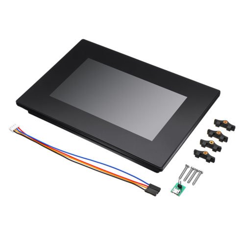 Nextion NX8048K070_011C 7.0 Inch Enhanced HMI Intelligent Smart USART UART Serial TFT LCD Module Display Capacitive Multi-Touch Panel With Enclosure 1