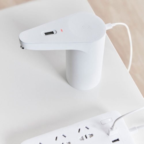 Original Xiaolang Automatic Rechargeable USB Mini Touch Switch Water Pump Wireless Electric Dispenser with TDS Device from xiaomi youpin (White) 12