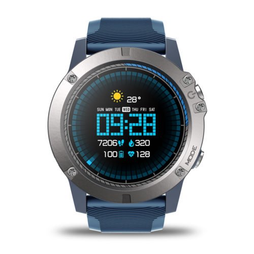 Zeblaze VIBE 3 Pro Full Round Touch Real-time Weather Optical Heart Rate All-day Tracking Smart Watch 4