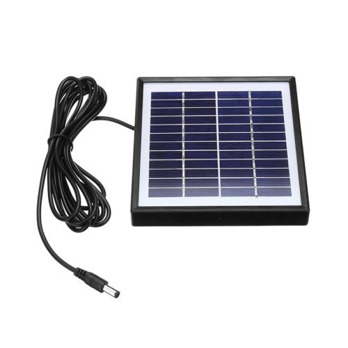 Portable 5W 12V Polysilicon Solar Panel Battery Charger For Car RV Boat W/ 3m Cable 4