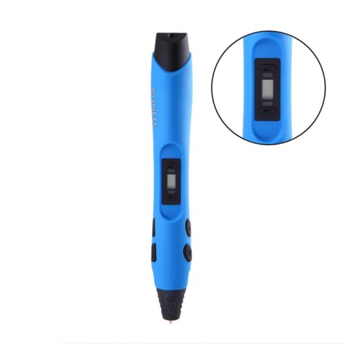 White/Blue/Green/Black EU/US/UK Plug 3D Printing Pen with Filament Set Support 1.75mm PLA PCL ABS Filament 3