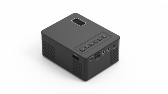 UNIC UC26 Mini Micro LED Projector 500 ANSI LUMENS 400:1 320*240P Support 1080P Home Theater Projector 4