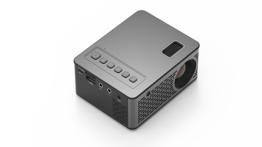 UNIC UC26 Mini Micro LED Projector 500 ANSI LUMENS 400:1 320*240P Support 1080P Home Theater Projector 6