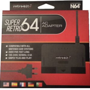 N64 Super Retro AC Adaptor with AU Plug