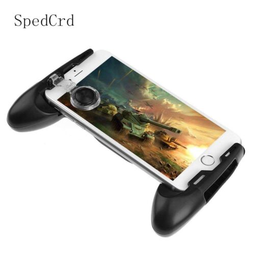 SpedCrd 3 in 1 Joystick Grip Built-in Bracket Game Controller Holder