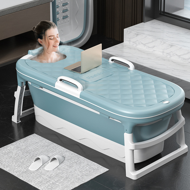 Xiaoshutong 8821/8822 1.38/1.15M Foldable Large Adult Bathtub Surround Lock Temperature Steam Dual Purpose Home Sauna Portable For Bathroom