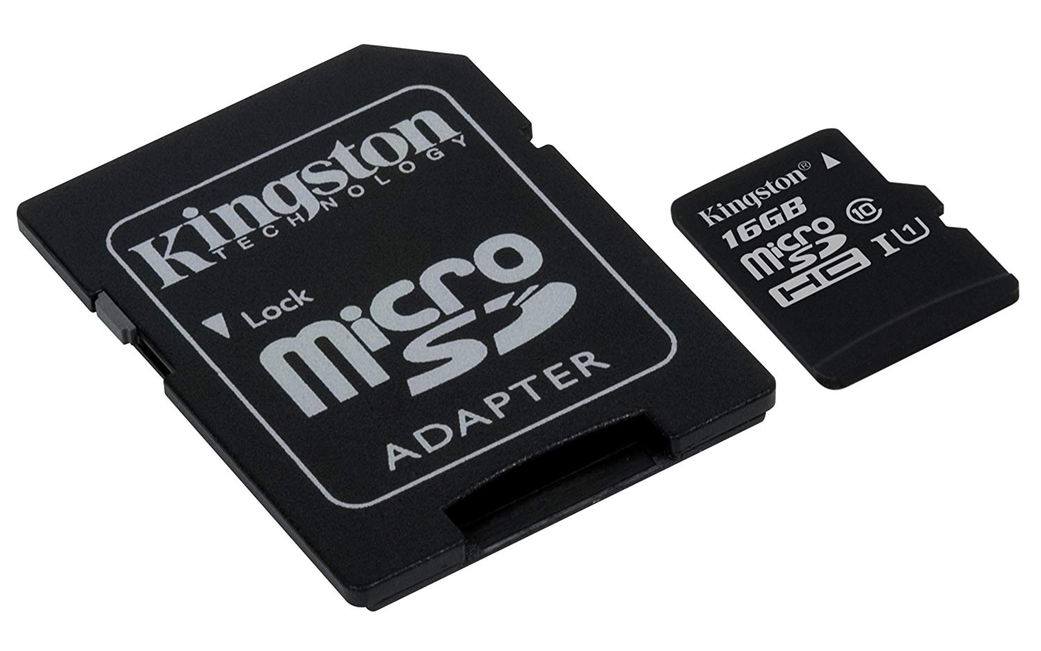 KINGSTON SDCS-16GB microSDHC Canvas Select 80R with SD adapter