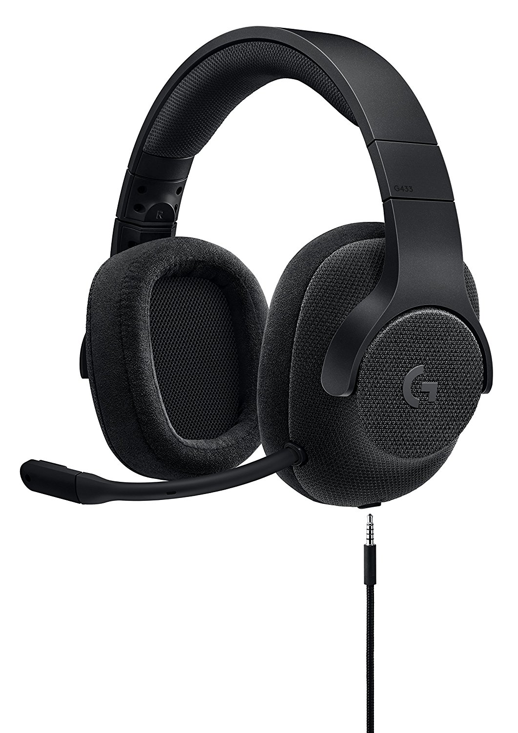 Logitech G433 7.1 Surround Sound Wired Gaming Headset (981-000670)