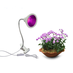 12W Garden Greenhouse Full Spectrum LED Grow Light Single-head Clamp Plants Growth Lamp Flexible Gooseneck Desk Light 2