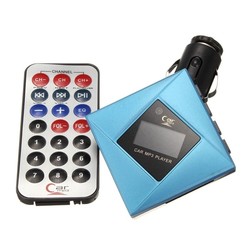 LCD Car Kit MP3 Player FM Transmitter Modulator USB TF SD Remote