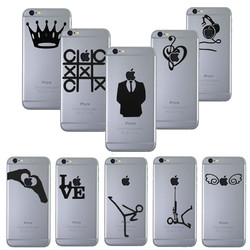 Creative Decal Vinyl Skin Cover Sticker For IPhone 4 4S 5 5S 5C 6 6S Plus