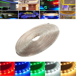 11M 38.5W Waterproof IP67 SMD 3528 660 LED Strip Rope Light Christmas Party Outdoor AC 220V 2