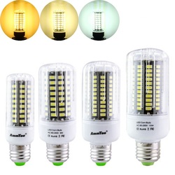 E27 E14 E12 E17 GU10 B22 LED Corn Bulb 7W 72 SMD 5736 LED Lamp Ampoule Led Light AC85-265V 1
