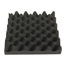 25X25X5cm Black Square Insulation Reduce Noise Sponge Foam Cotton