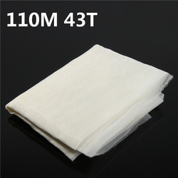 110M 43T Polyester Silk Screen Printing Mesh Fabric Sheet 3 Yards 1