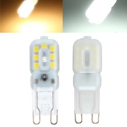ZX Dimmable G9 3W Transparent Milky 14 SMD 2835 LED Pure White Warm White Corn Light 110V 220V 1