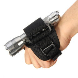 High Quality Nylon Adjustable LED Flashlight Hand Wrist Glove 2