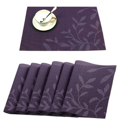 Washable Placemat For Dining Table Creative Heat Insulation Stain Resistant Anti-skid Eat Mats