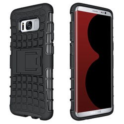 Bakeey?„? 2 in 1 Armor Kickstand TPU + PC Case for Samsung Galaxy S8 1