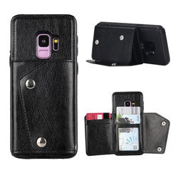 Bakeey Classic PU Leather Wallet Card Slots Bracket Protective Case for Samsung Galaxy S9 2