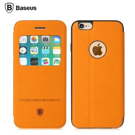 BASEUS Window View Bracket Case For iPhone 6 6S 3
