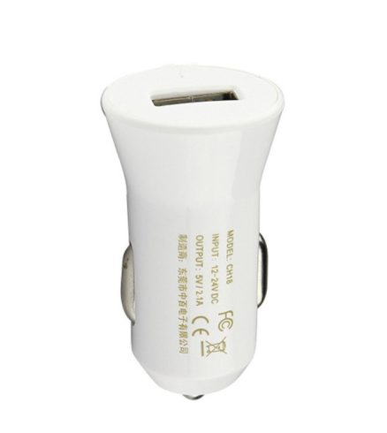 Zhongba CH18A USB Car Charger 5V 2.1A for iPhone Xiaomi Samsung Digital USB Port Electrric Device 4