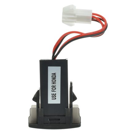 5V 2.1A USB Port Dashboard Volt Meterr Phone Charger for Honda 6