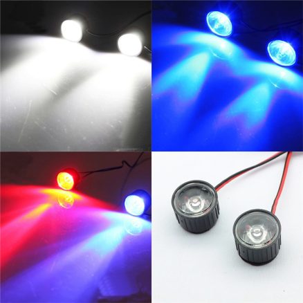 12V Motorcycle Taillight Scooter LED Strobe Light Decorative Bulb 7