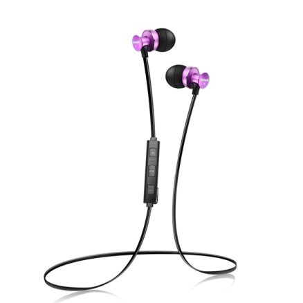 SOWAK S4 In-ear Sport Sweatproof Magnetic Absorption HD Stereo bluetooth Earphone With Mic 4