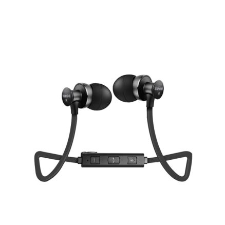 SOWAK S4 In-ear Sport Sweatproof Magnetic Absorption HD Stereo bluetooth Earphone With Mic 5