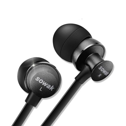 SOWAK S4 In-ear Sport Sweatproof Magnetic Absorption HD Stereo bluetooth Earphone With Mic 7