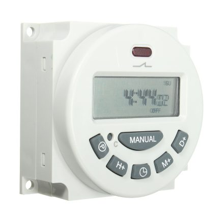 Excellway?® L701 12V/110V/220V LCD Digital Programmable Control Power Timer Switch Time Relay 7