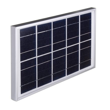 5V 7W Durdable Waterproof Polycrystalline Solar Panel Charger With 3M Cable For Emergency Light 4