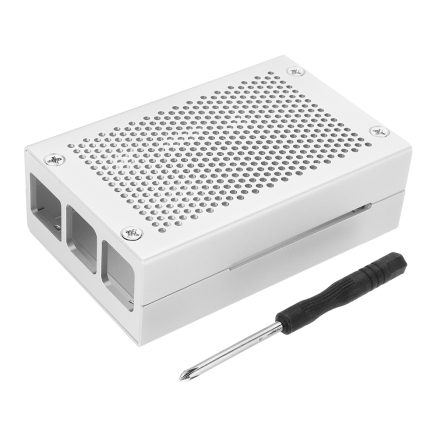 Silver/Black Aluminum Case Metal Enclosure With Screwdriver For Raspberry Pi 3 Model B+(plus) 3
