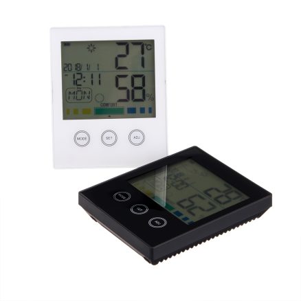 CH-909 Large LCD Digital Thermometer Hygrometer Temperature Humidity Gauge Alarm Clock Thermometer 6