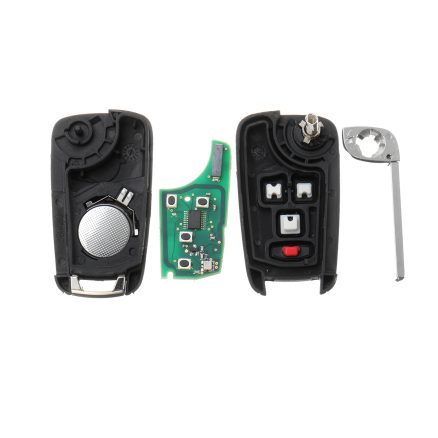 4 Button Car Remote Flip Key Fob Control For Buick For GMC For Chevy 6