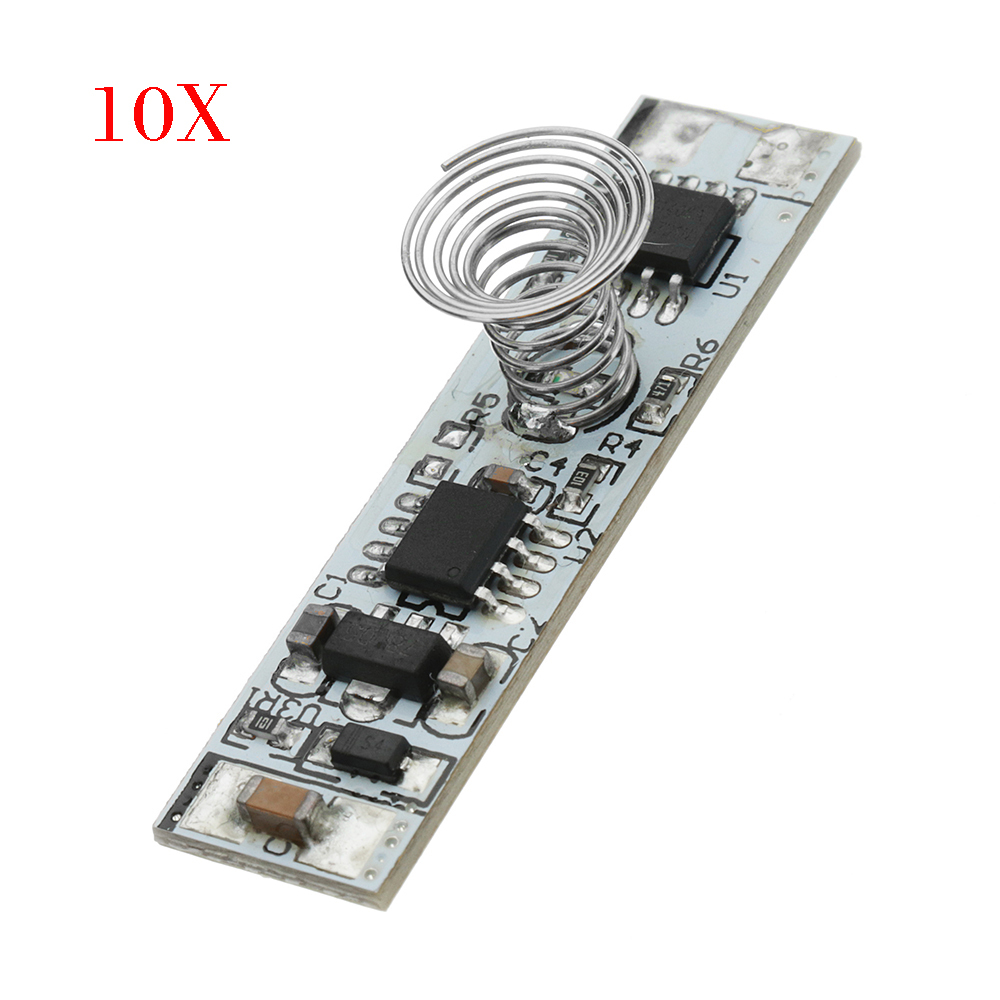 10pcs DC 9V To 24V Touch Switch Capacitive Touch Sensor Module LED Dimming Control Module 2