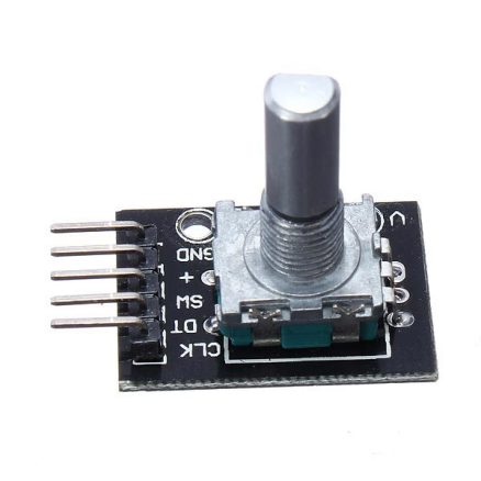 5Pcs 5V KY-040 Rotary Encoder Module AVR PIC Geekcreit for Arduino - products that work with official Arduino boards 3