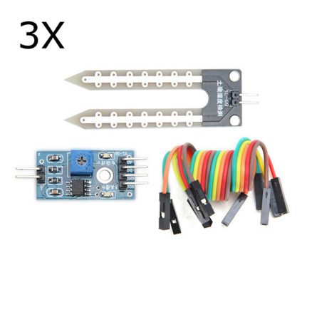 3Pcs Soil Hygrometer Humidity Detection Moisture Sensor 1