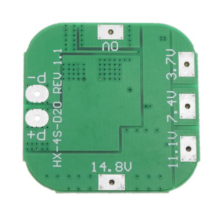 5pcs DC 14.8V / 16.8V 20A 4S Lithium Battery Protection Board BMS PCM Module For 18650 Lithium LicoO2 / Limn2O4 Short Circuit Protection 5