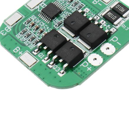 5pcs DC 14.8V / 16.8V 20A 4S Lithium Battery Protection Board BMS PCM Module For 18650 Lithium LicoO2 / Limn2O4 Short Circuit Protection 6